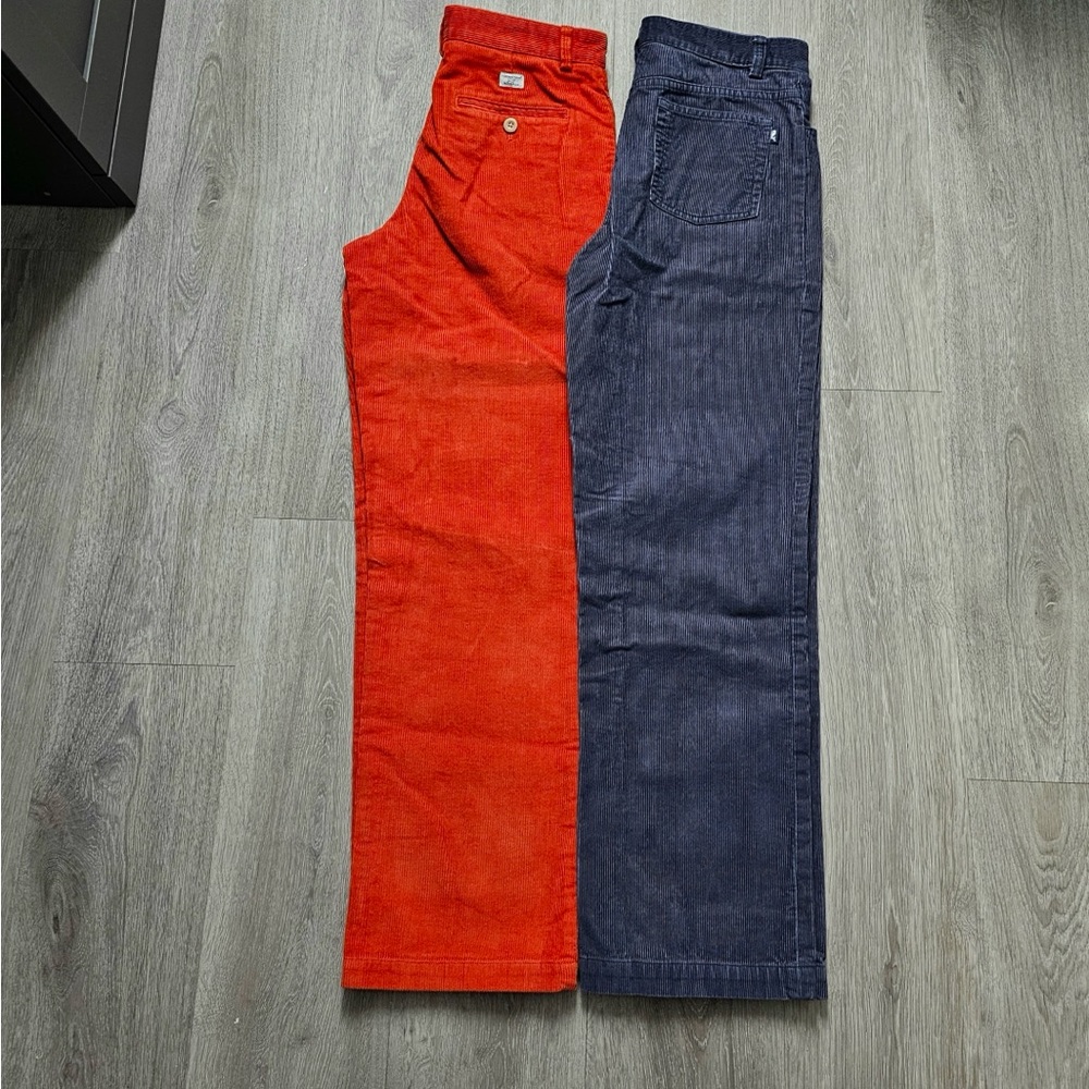 Bundle of Two Vineyard Vines Boy’s Corduroy pants Sz 18 (Boy)
